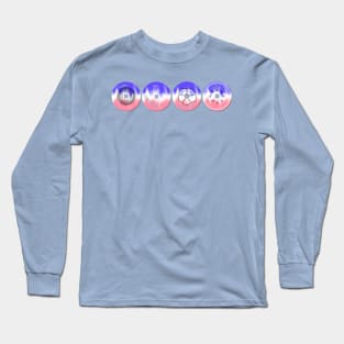 Trans Pride Coins Long Sleeve T-Shirt